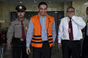 Suparman Resmi Jadi Penghuni Sukamiskin